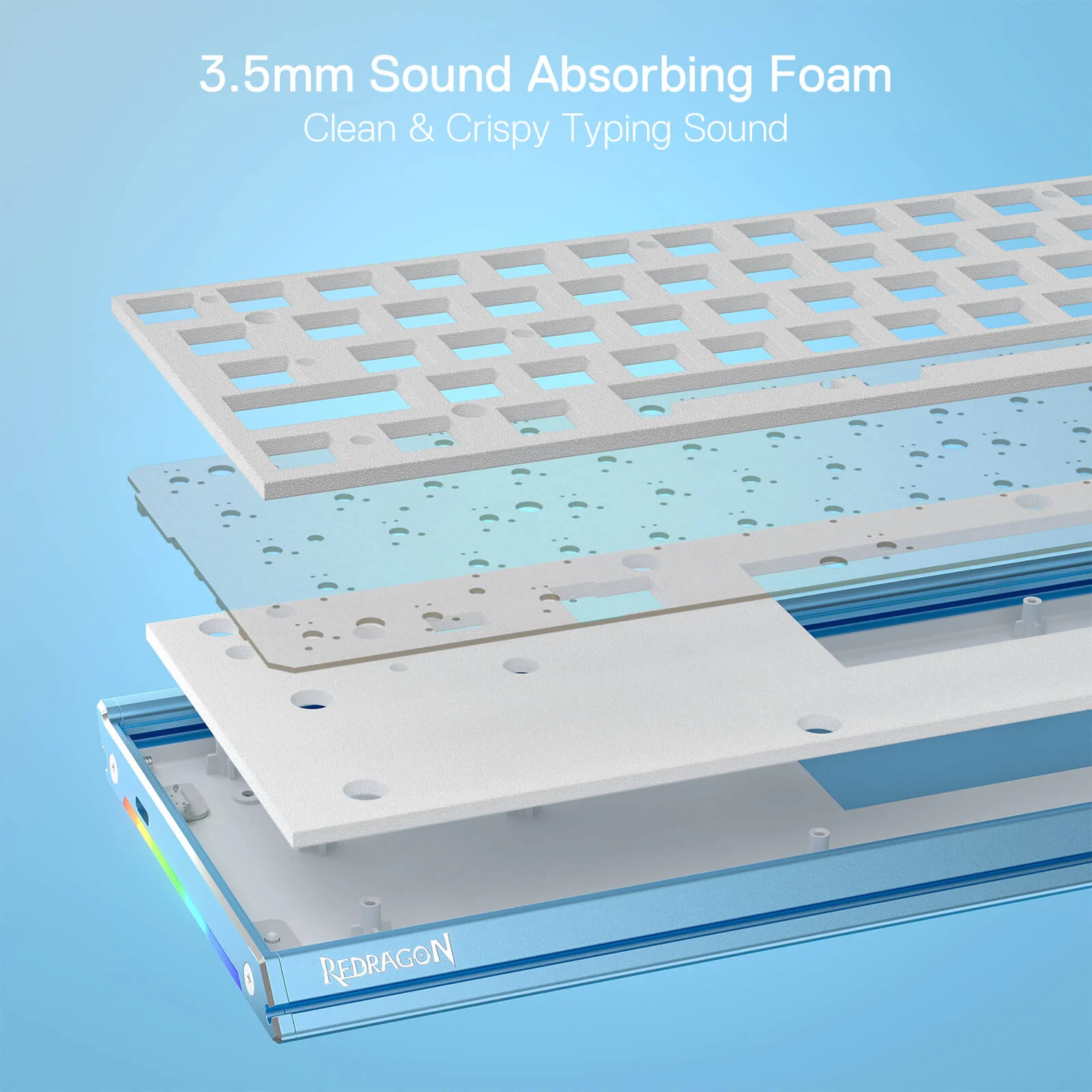 SHACO K641 PRO Wireless Aluminum Keyboard - Image 20